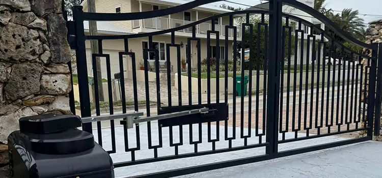 Swing Gate Opener with Keypad Pearland